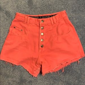 Bright Pink Vintage Wrangler Cutoffs
